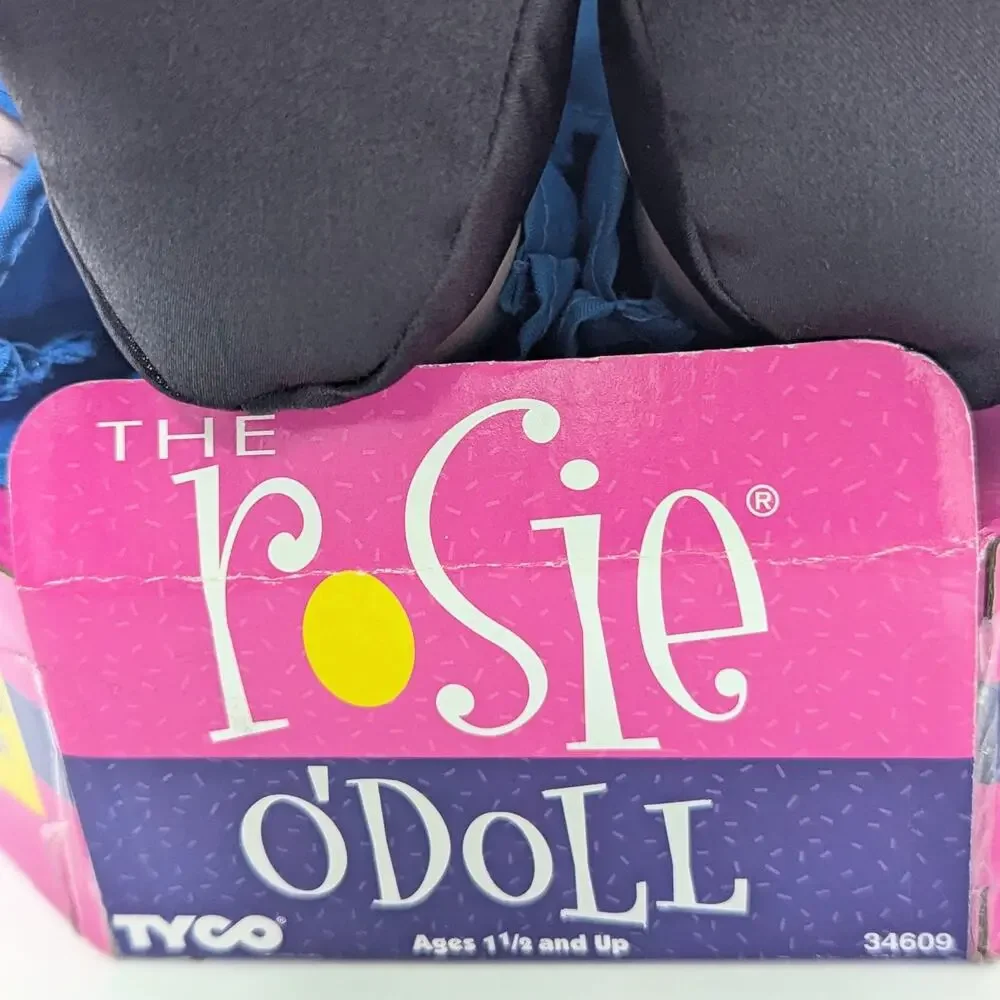 Vintage Rosie O’Donnell Talking Doll – 1990s Tyco Plush – Works! NIB Toys R Us